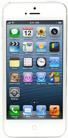 Смартфон Apple iPhone 5 32Gb White & Silver - Снежинск